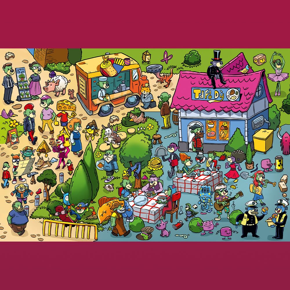 trefl-the-treflik-family-puzzle-160-pi-ces-f-te-6-ans image 2