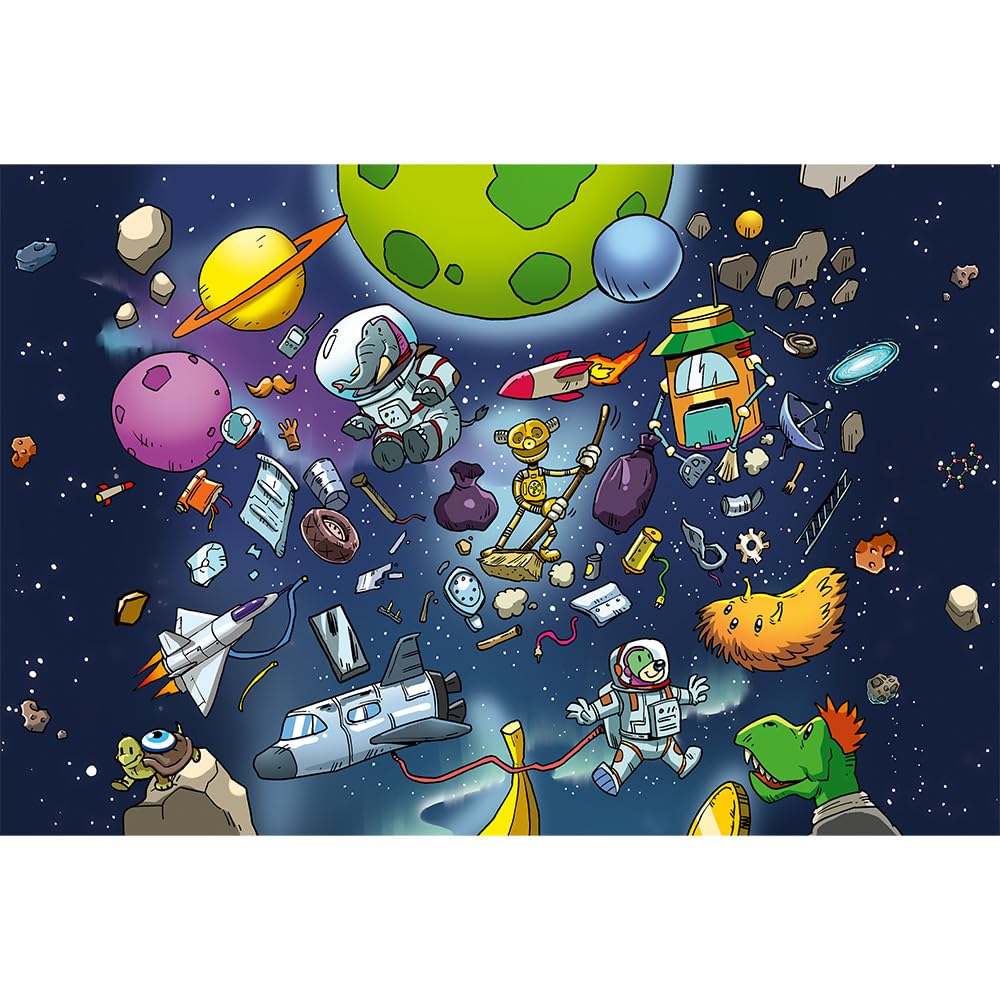 trefl-the-treflik-family-robobot-espace-puzzle-100-pi-ces-5-ans image 2