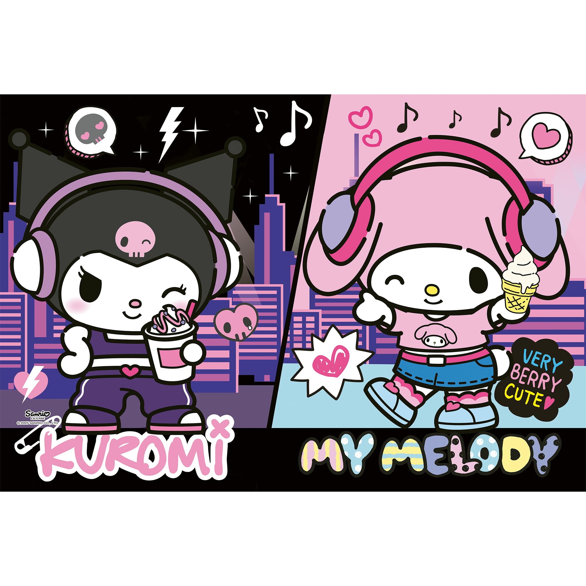 trefl-red-kuromi-rules-puzzle-160-pi-ces-dessin-anim-6-ans image 2