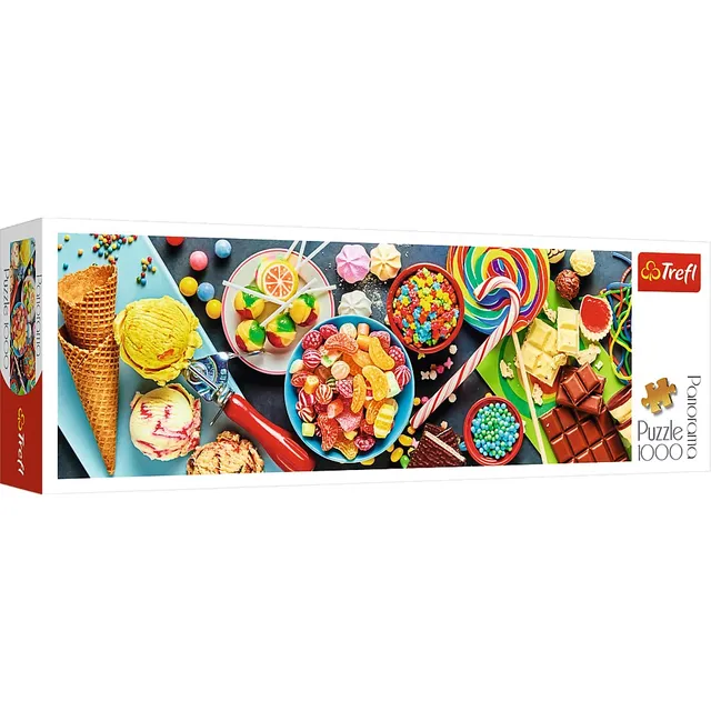 trefl-red-29046-puzzle-1000-pi-ces-panorama-gourmandises image 1
