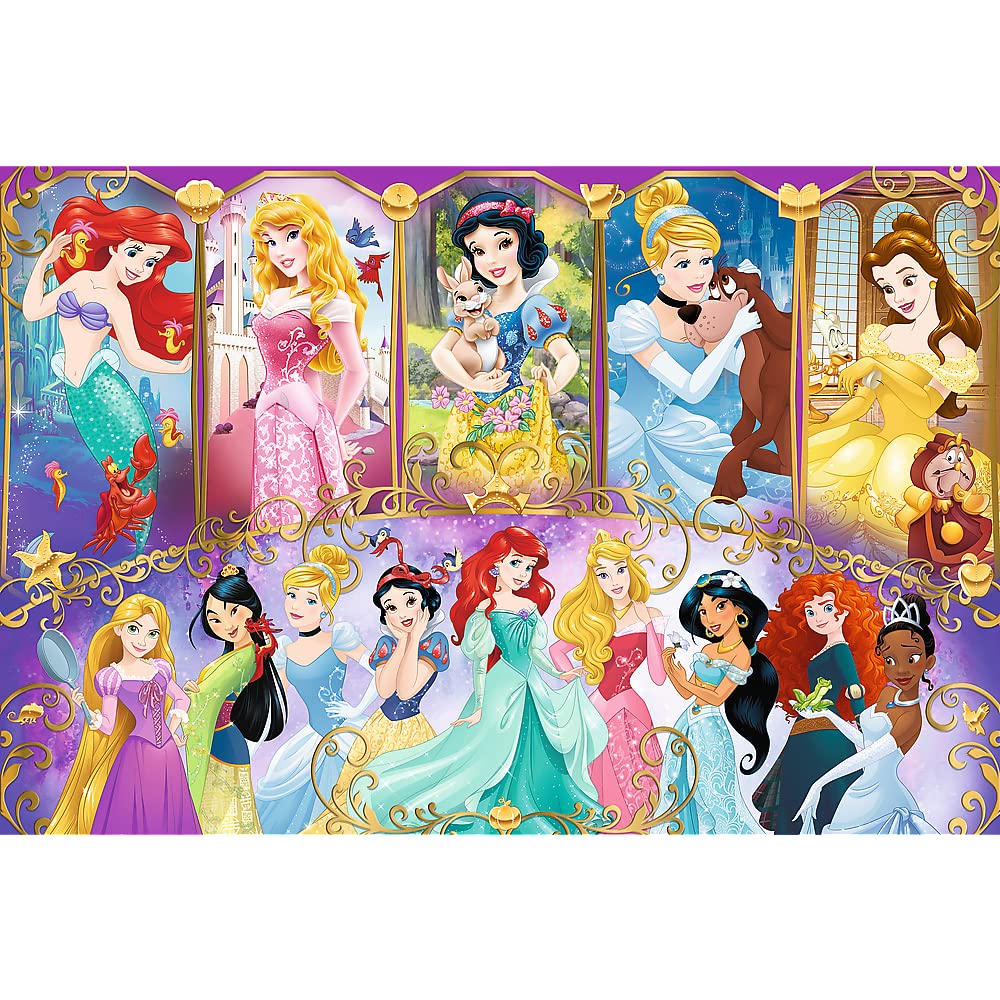 trefl-red-disney-puzzle-160-pi-ces-princesses-6-ans image 2