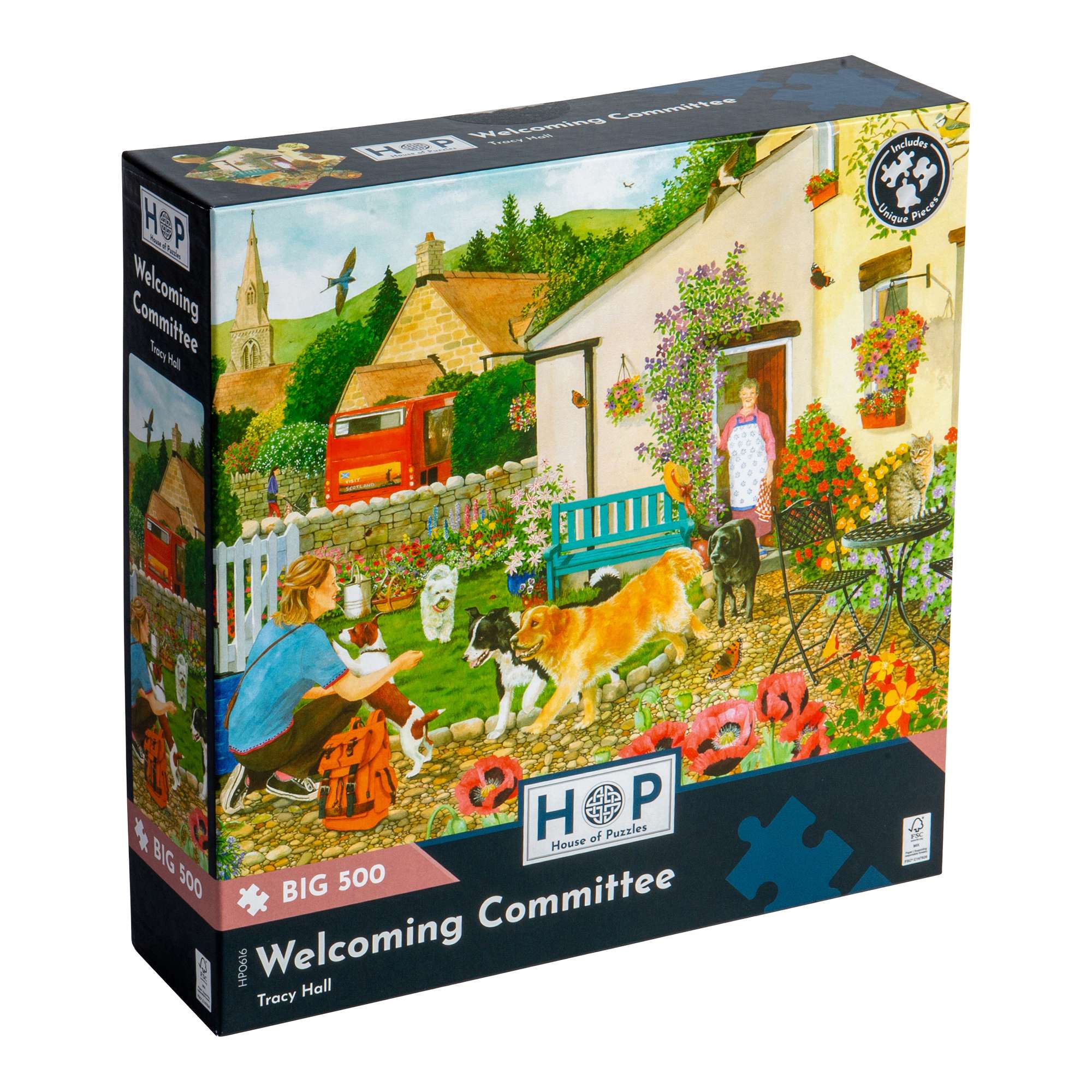 house-of-puzzles-big-500-puzzle-500-pi-ces-welcoming-committee-jardin image 1