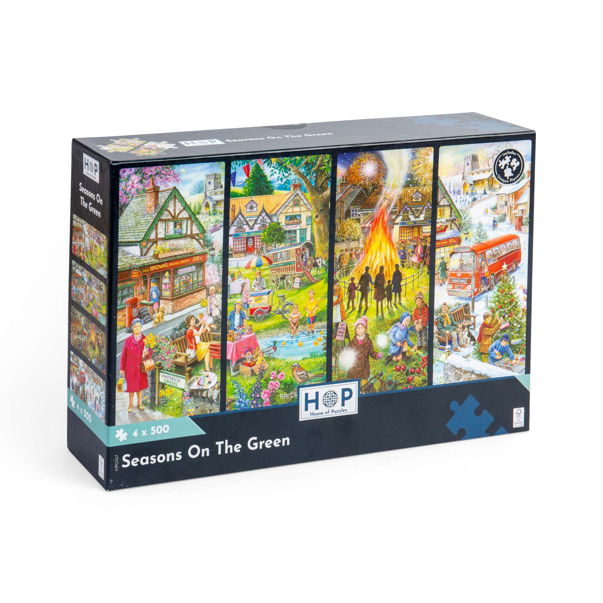 house-of-puzzles-seasons-on-the-green-coffret-4-puzzles-500 image 7