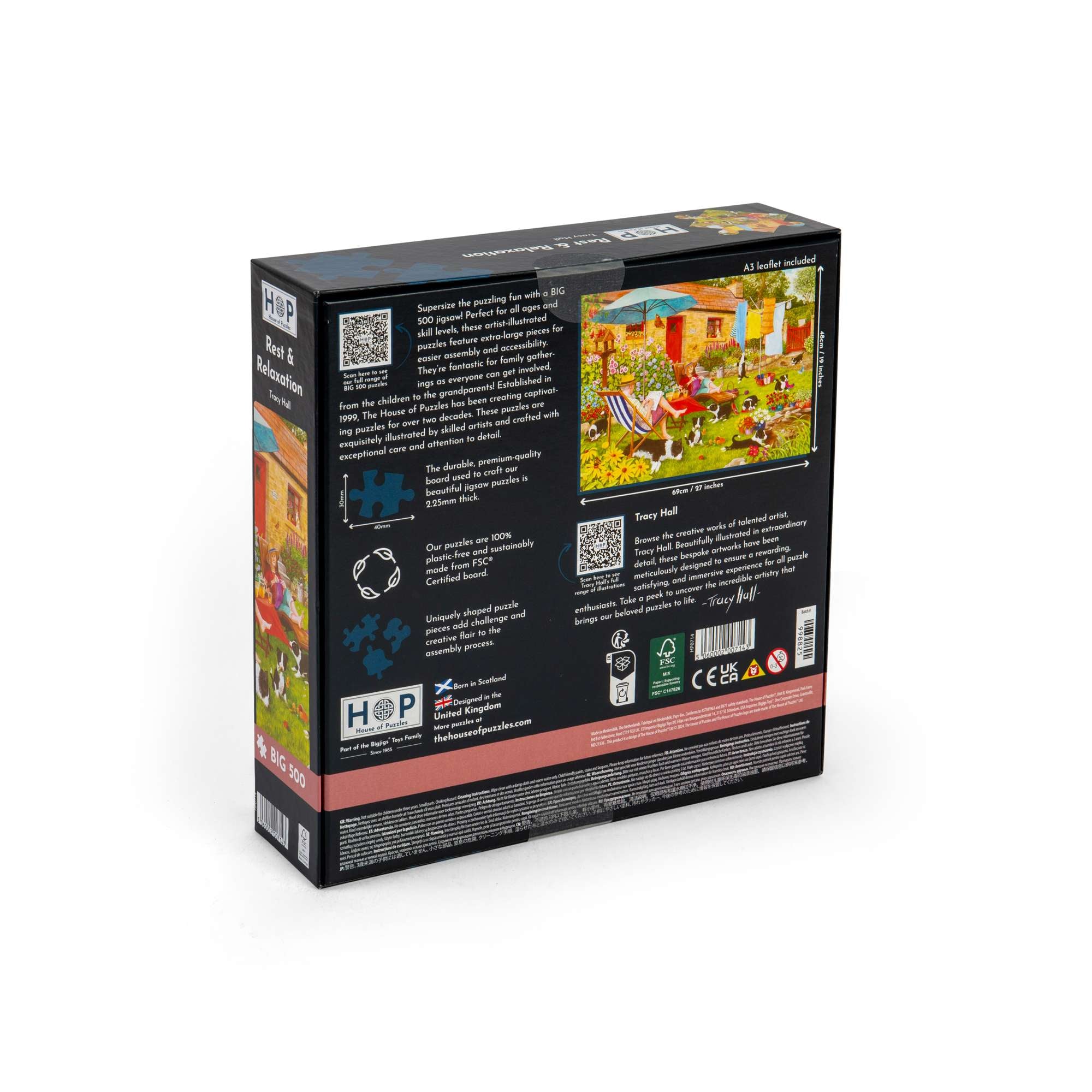 house-of-puzzles-rest-relaxation-puzzle-big-500-jardin image 3
