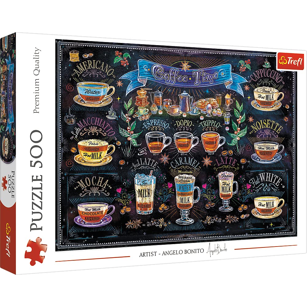 trefl-red-le-temps-pour-un-caf-puzzle-1000-pi-ces-bonito image 1