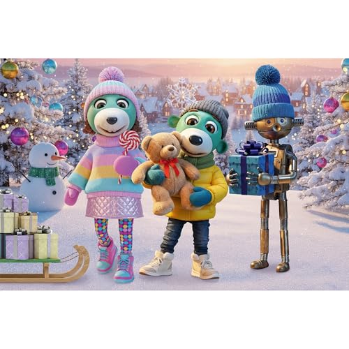 trefl-the-treflik-family-robobot-d-hiver-puzzle-60-pi-ces image 8