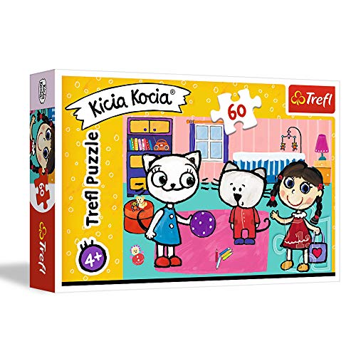 trefl-red-mieze-avec-amis-puzzle-60-pi-ces-33x22-cm-enfants image 2
