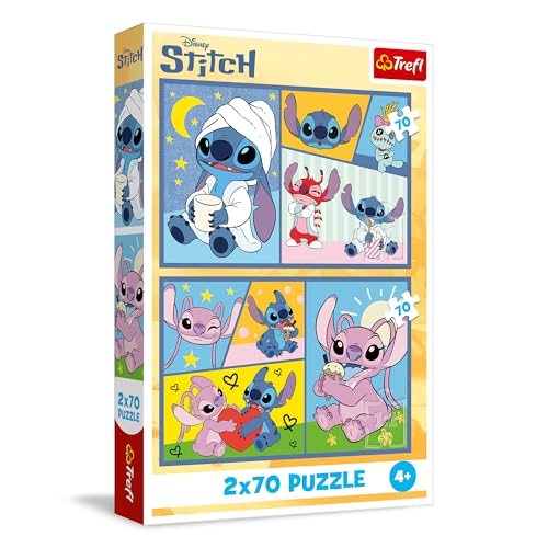 trefl-red-lilo-stitch-puzzle-2x70-pi-ces-d-s-4-ans image 8