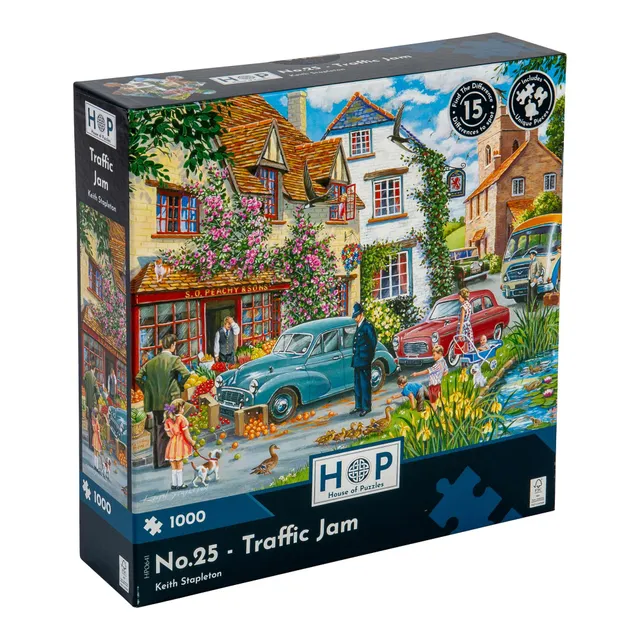 house-of-puzzles-no-25-traffic-jam-puzzle-1000-pi-ces-diff-rence image 1
