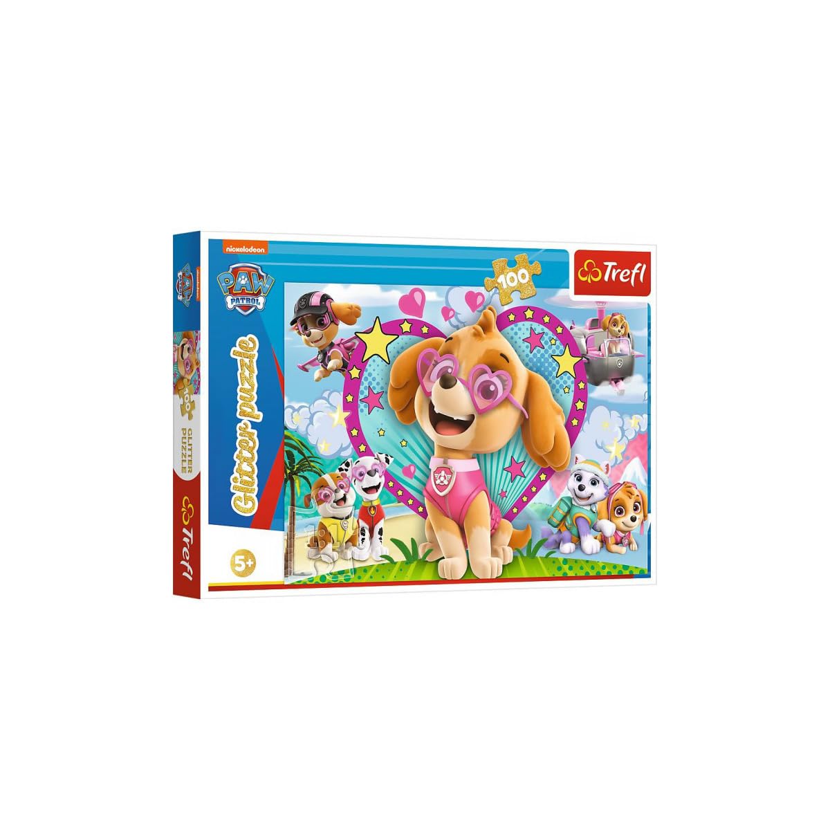 trefl-red-minnie-glitter-puzzle-100-pi-ces-disney-5-ans image 1