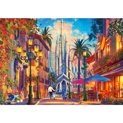 trefl-red-barcelone-1000-pi-ces-puzzle-classique-sagrada-fam-lia image 8
