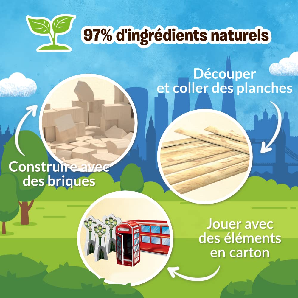 trefl-brick-trick-travel-big-ben-construction-290-briques-7-ans image 3