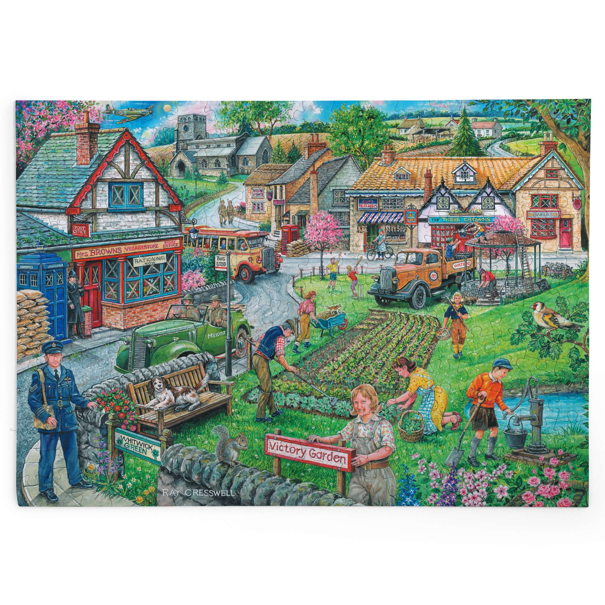 house-of-puzzles-wartime-green-puzzle-big-250-pi-ces-t image 2