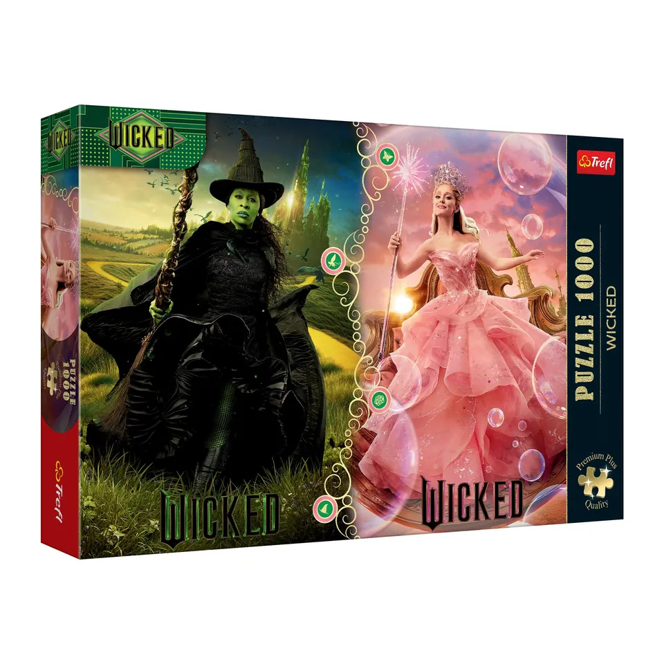 trefl-premium-plus-wicked-elphaba-glinda-puzzle-1000-pi-ces image 1