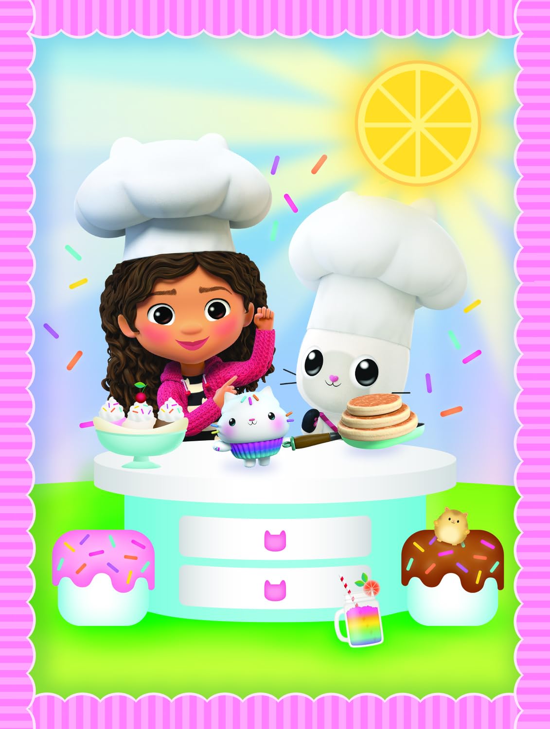 trefl-gabby-maison-magique-puzzle-enfant-2-en-1-memory image 6
