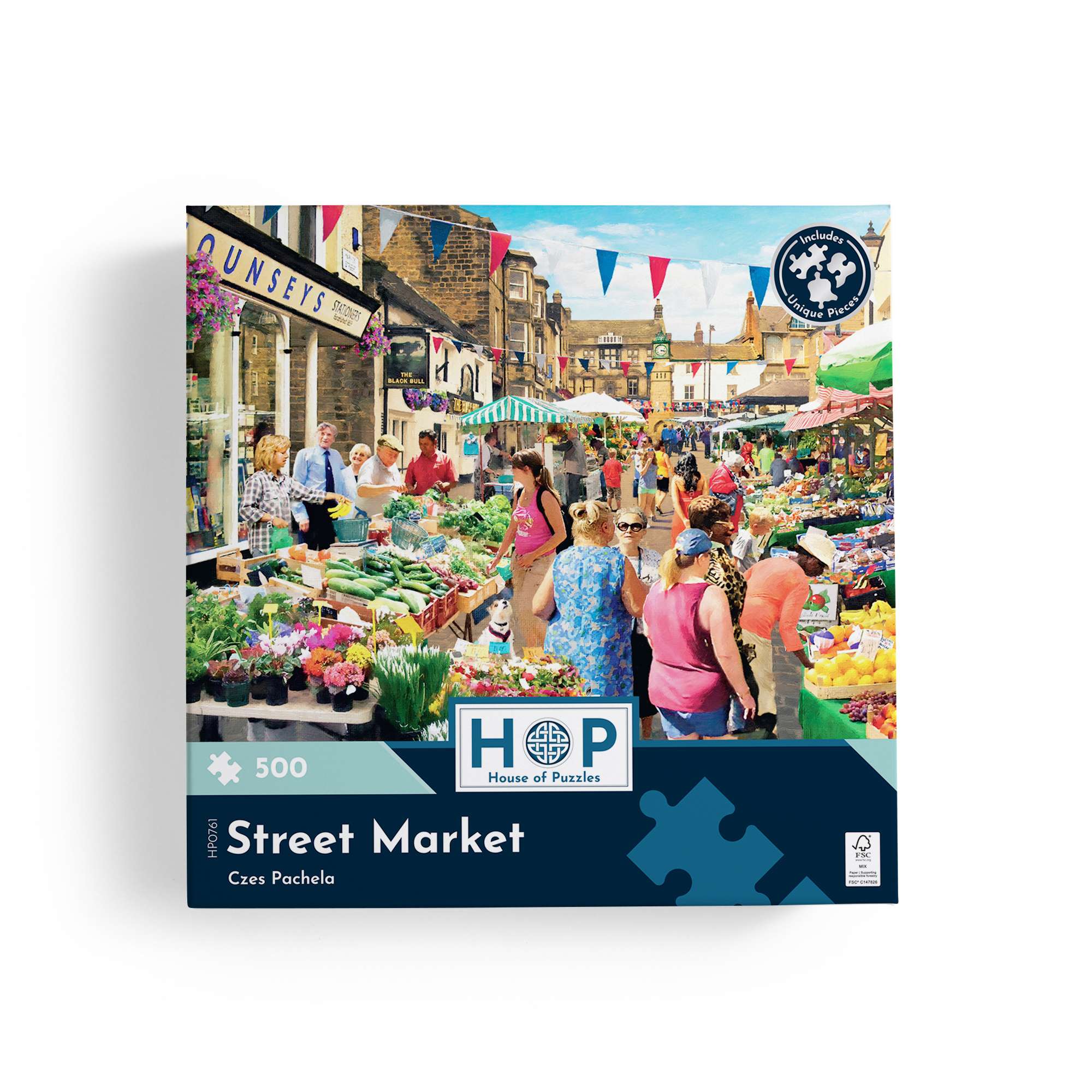 house-of-puzzles-street-market-puzzle-500-pi-ces-march image 3