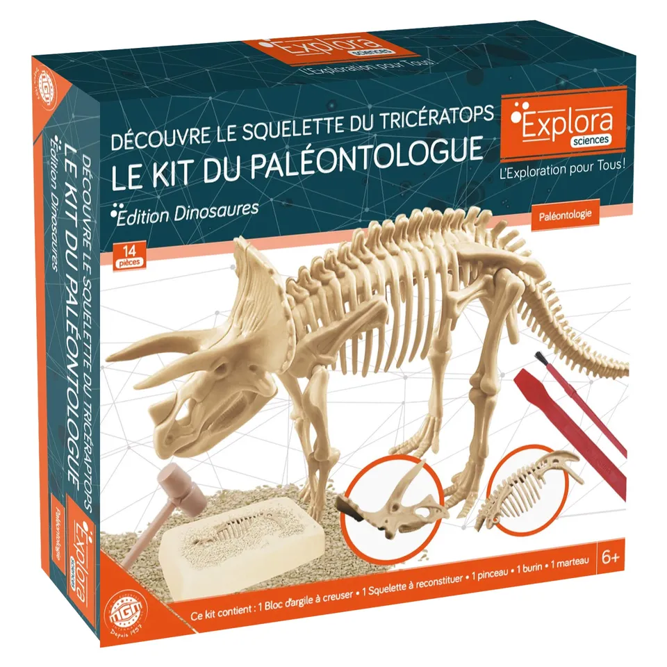 explora-kit-de-d-couverte-pl-tre-creuser-tric-ratops-squelette image 1