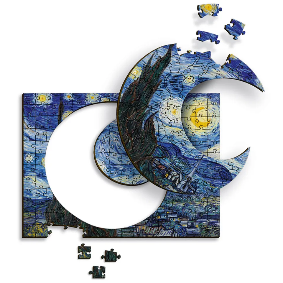 trefl-wood-craft-nuit-toil-e-puzzle-bois-200-pi-ces image 1