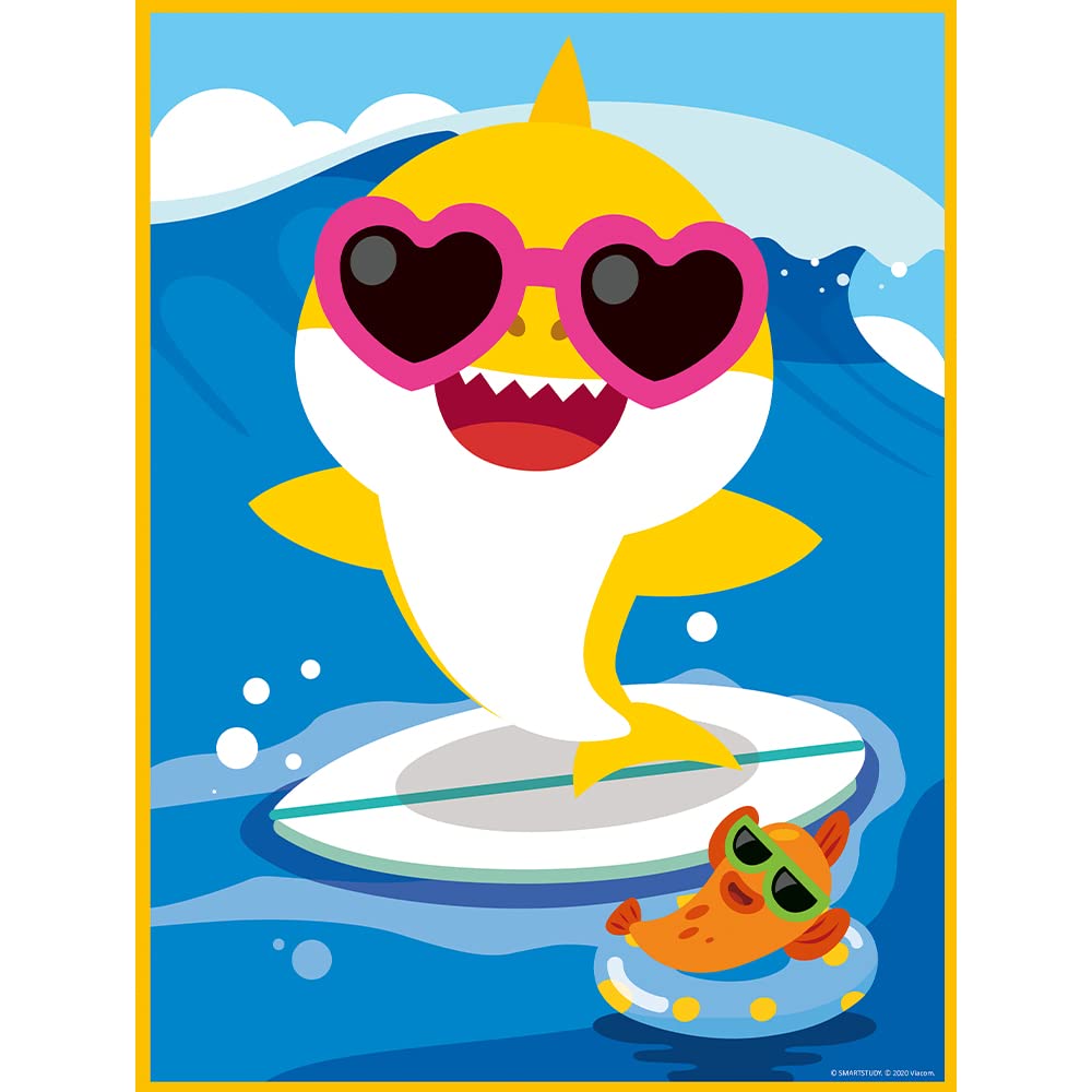 trefl-baby-primo-baby-maxi-2x10-puzzle-baby-shark-2-ans image 6