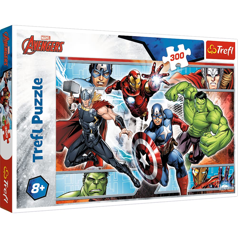 trefl-red-avengers-marvel-puzzle-300-pi-ces-enfant-8-ans image 1