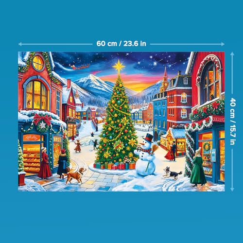 trefl-red-23104-puzzle-300-pi-ces-village-de-no-l image 8