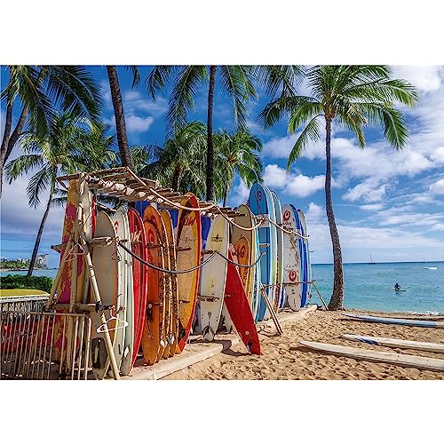 trefl-red-waikiki-hawaii-puzzle-adulte-1000-pcs-plage-surf image 8