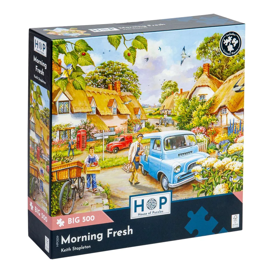 house-of-puzzles-morning-fresh-puzzle-500-grandes-pi-ces-famille image 1