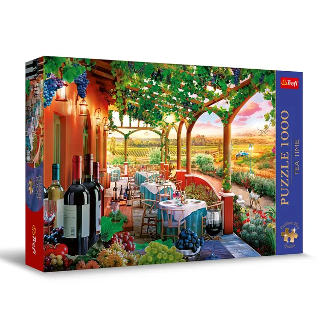 trefl-premium-plus-tea-time-puzzle-1000-pi-ces-vignoble image 1