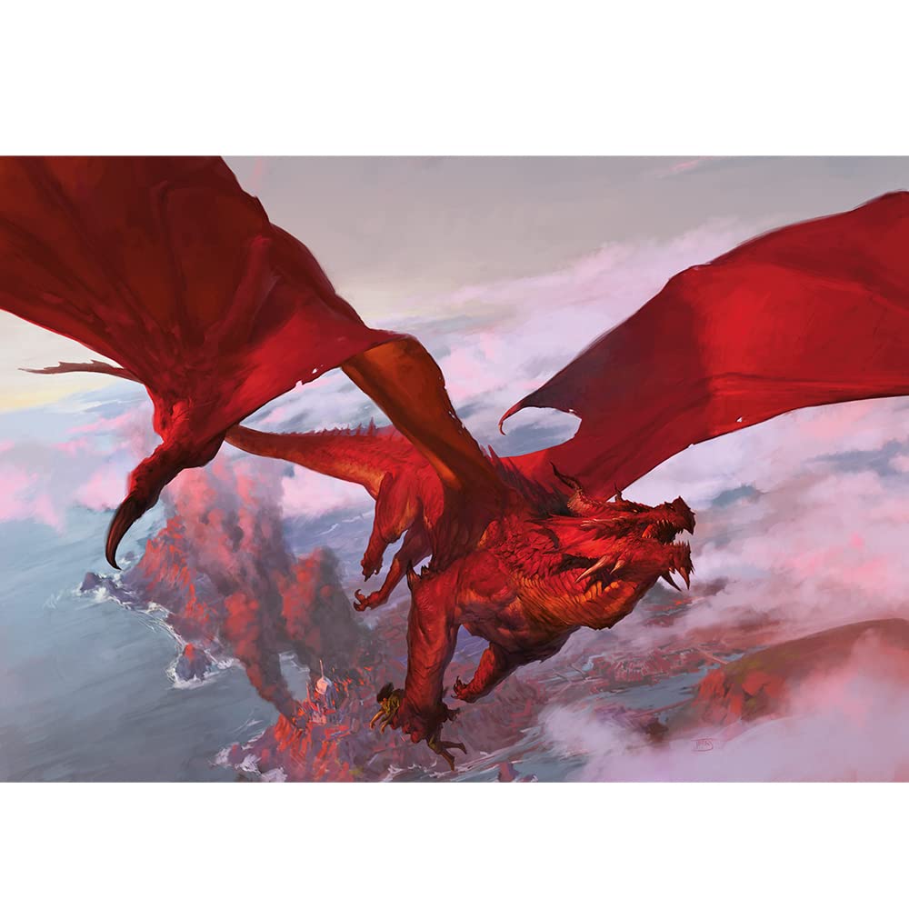 trefl-wood-craft-dungeons-dragons-puzzle-bois-500-1-dragon image 2