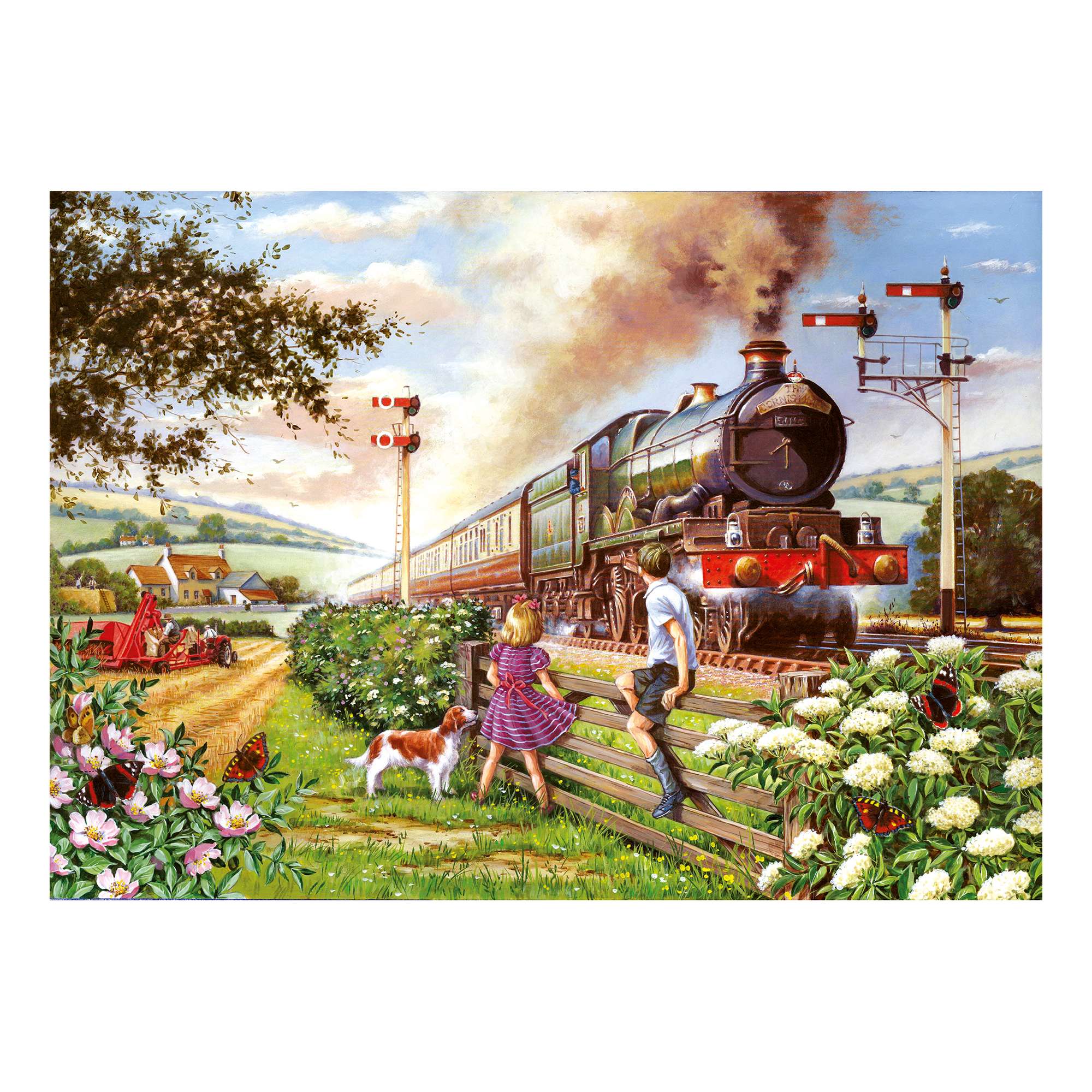 house-of-puzzles-railway-children-puzzle-150-pi-ces-tube-train image 2