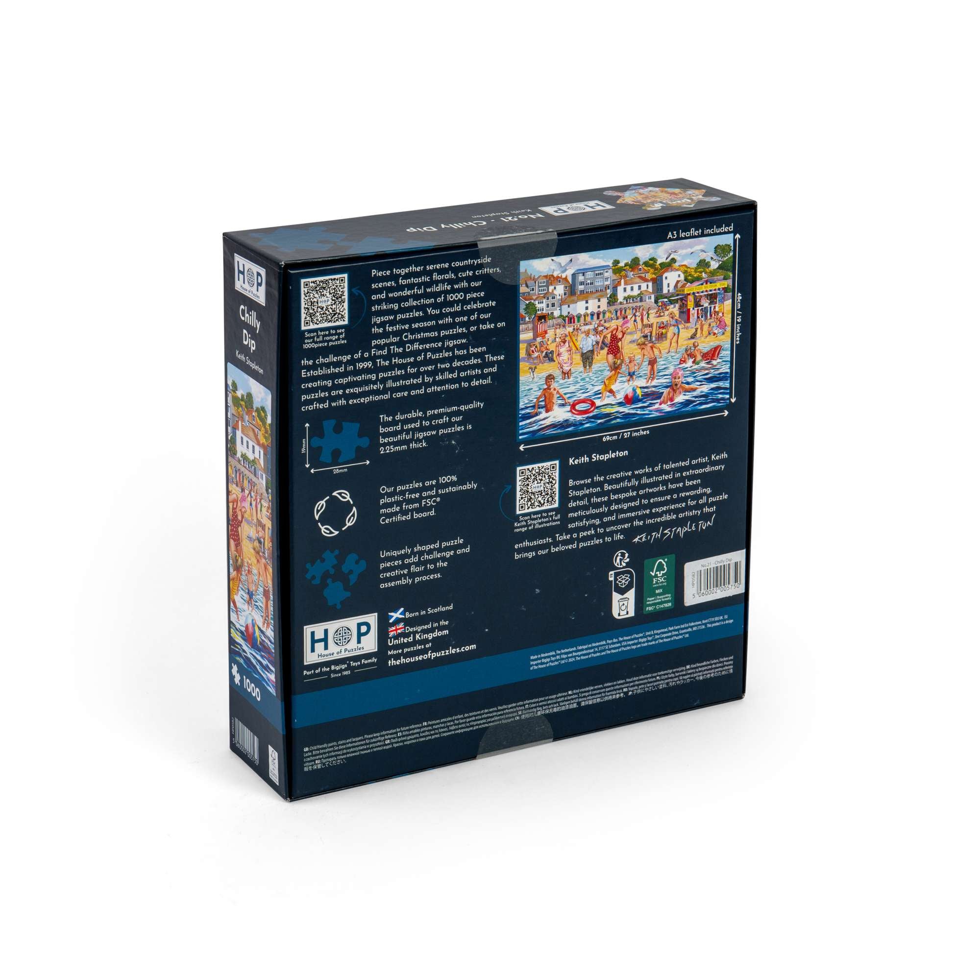house-of-puzzles-no-21-chilly-dip-puzzle-1000-pi-ces-plage image 3