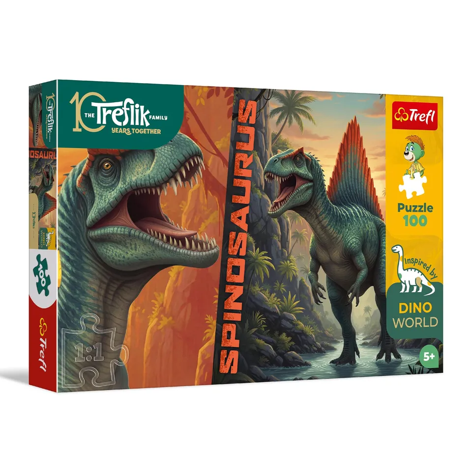 trefl-the-treflik-family-spinosaurus-puzzle-100-pi-ces-5-ans image 1