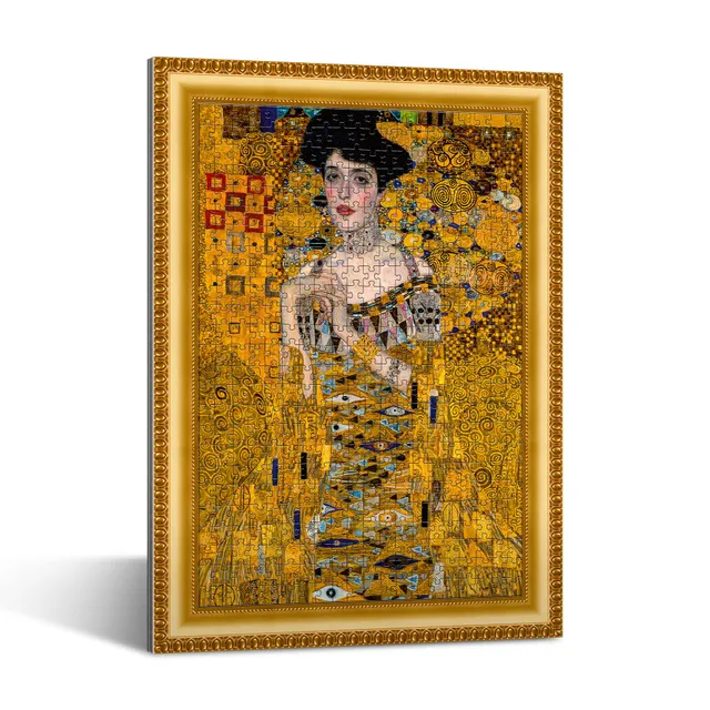 trefl-red-adele-bloch-bauer-i-puzzle-500-pi-ces-avec-cadre image 1