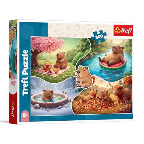 trefl-red-capybaras-quatre-saisons-puzzle-300-pi-ces-8-ans image 7