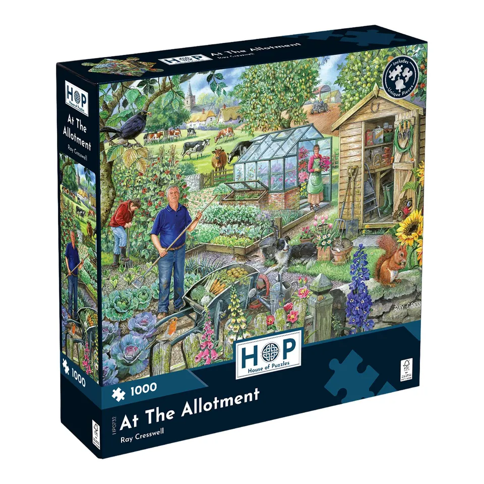 house-of-puzzles-at-the-allotment-puzzle-1000-pi-ces-jardin image 1