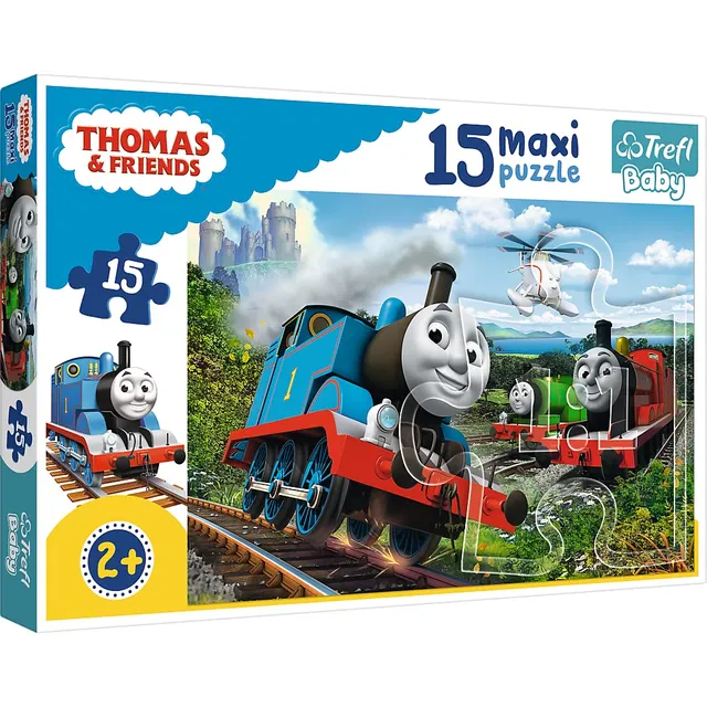 trefl-red-thomas-et-ses-amis-puzzle-15-pieces-maxi-2-ans image 1