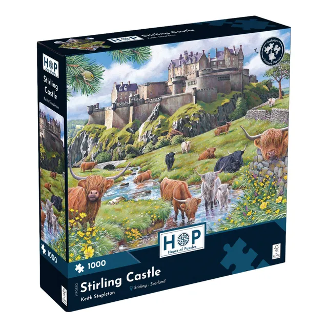 house-of-puzzles-stirling-castle-puzzle-1000-pi-ces-ch-teau image 1