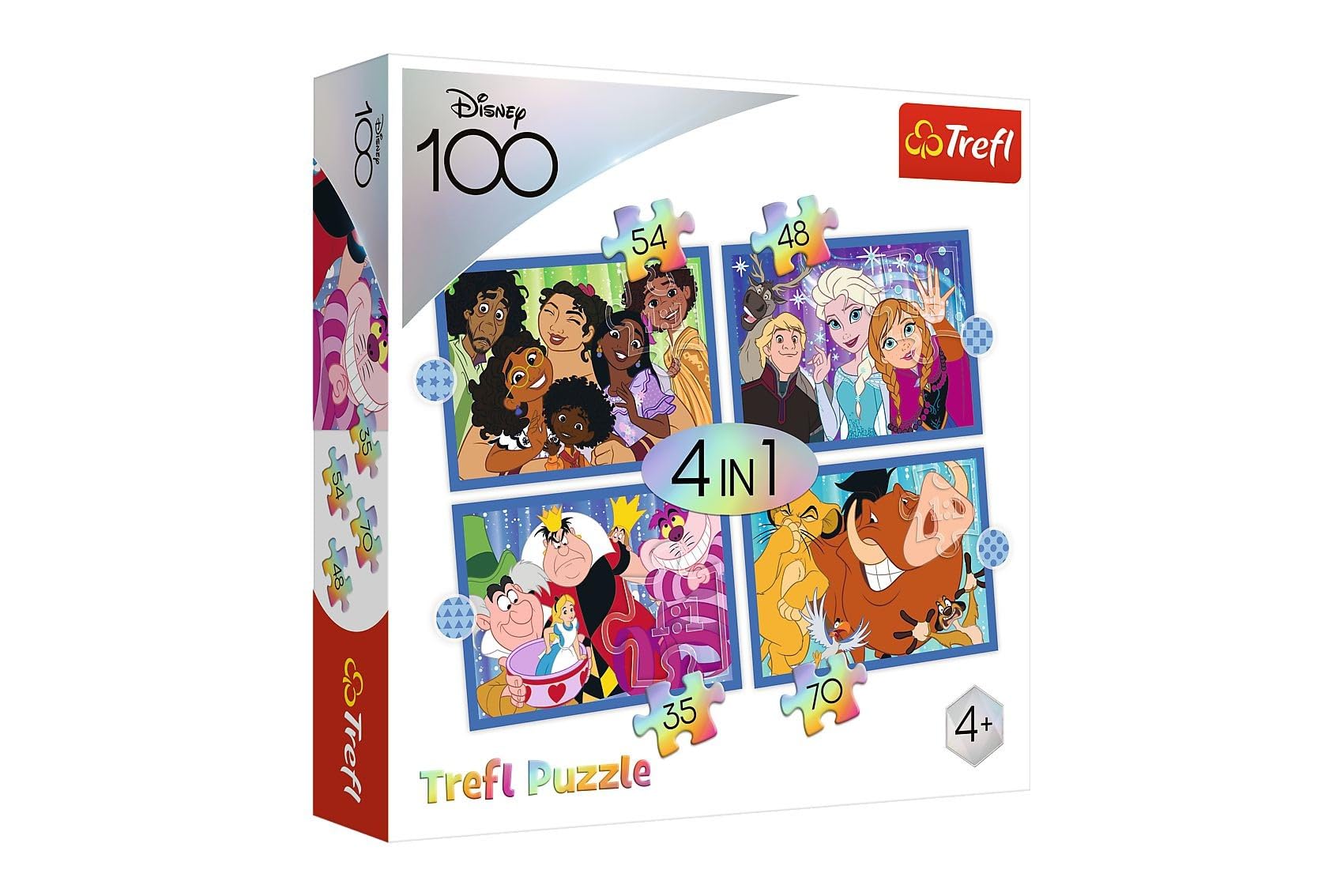 trefl-red-monde-disney-puzzle-4en1-35-70-pi-ces-4-ans image 1