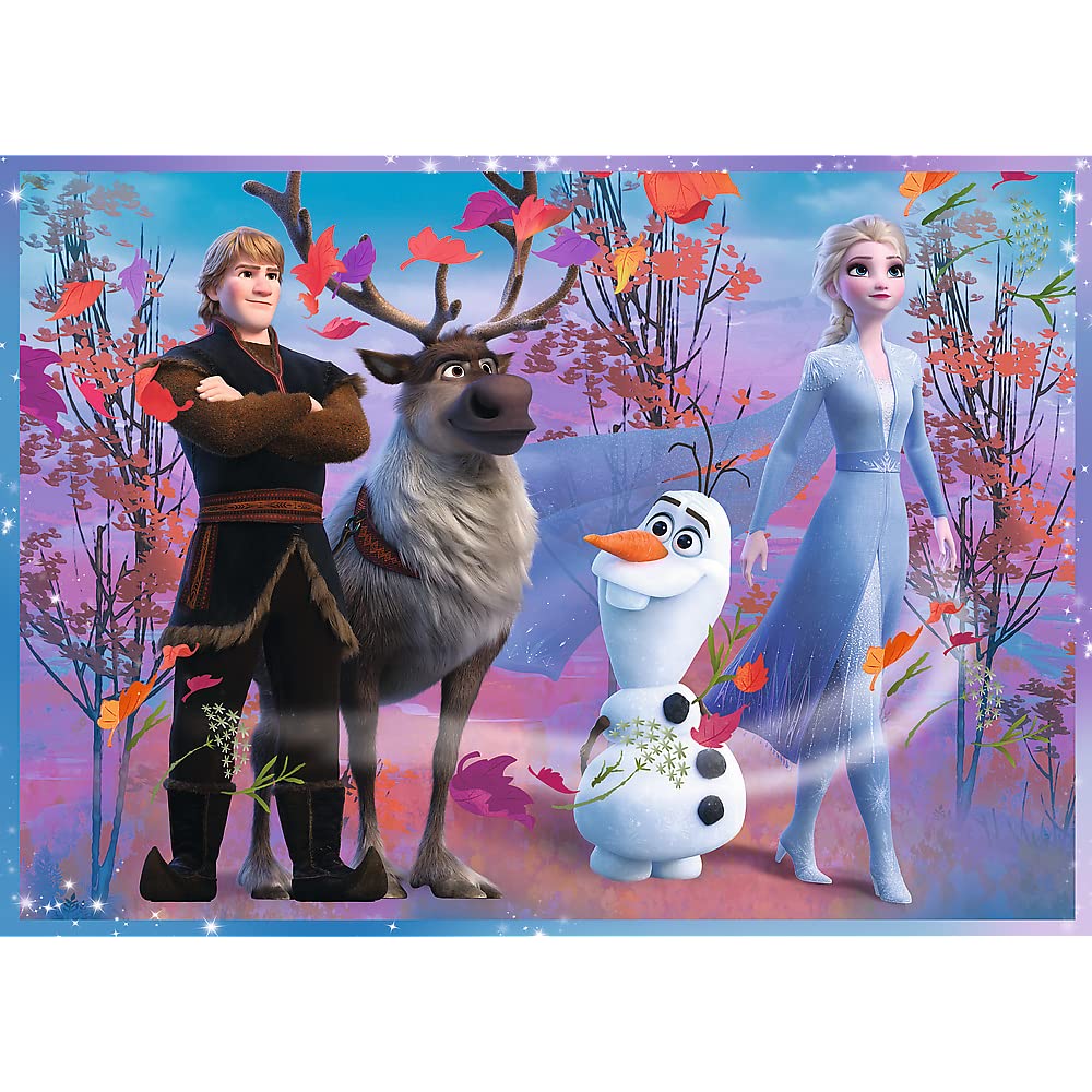 trefl-red-reine-des-neiges-2-puzzle-4-en-1-4-ans image 7
