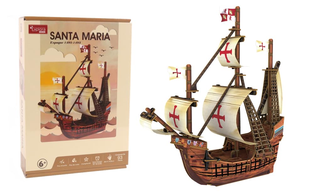 explora-maquettes-3d-bateau-pirate-queen-anne-puzzle-100-pi-ces image 7