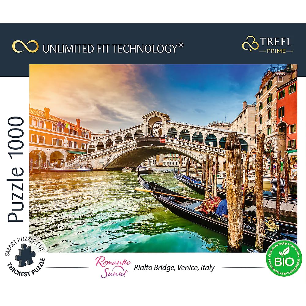 trefl-prime-10692-romantic-sunset-venise-puzzle-1000-pi-ces image 3