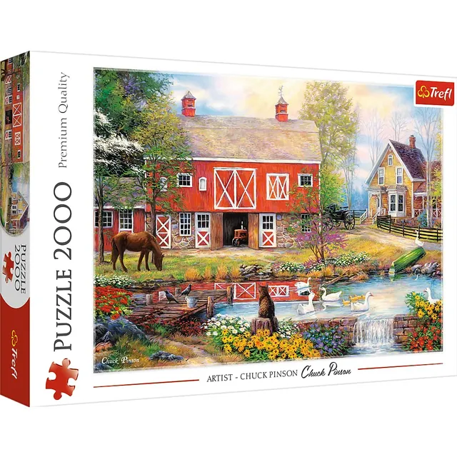 trefl-red-vie-idyllique-puzzle-2000-pi-ces-12-ans image 1