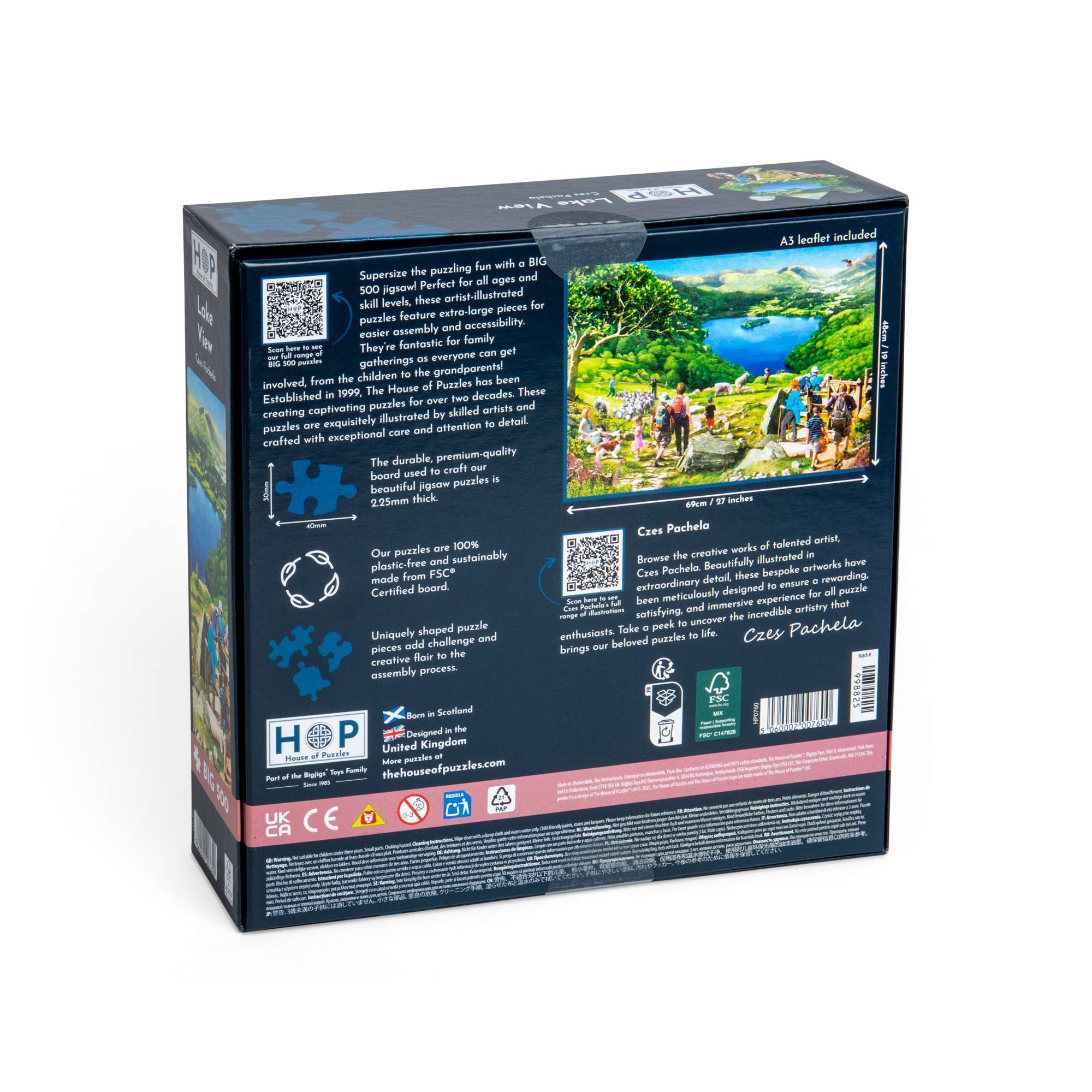 house-of-puzzles-lake-view-big-500-puzzle-500-pi-ces-lac-t image 3