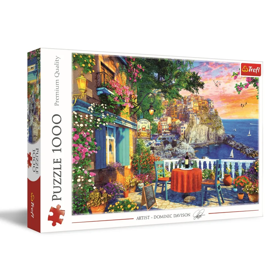trefl-red-puzzle-1000-pi-ces-vue-sur-cinque-terre image 1