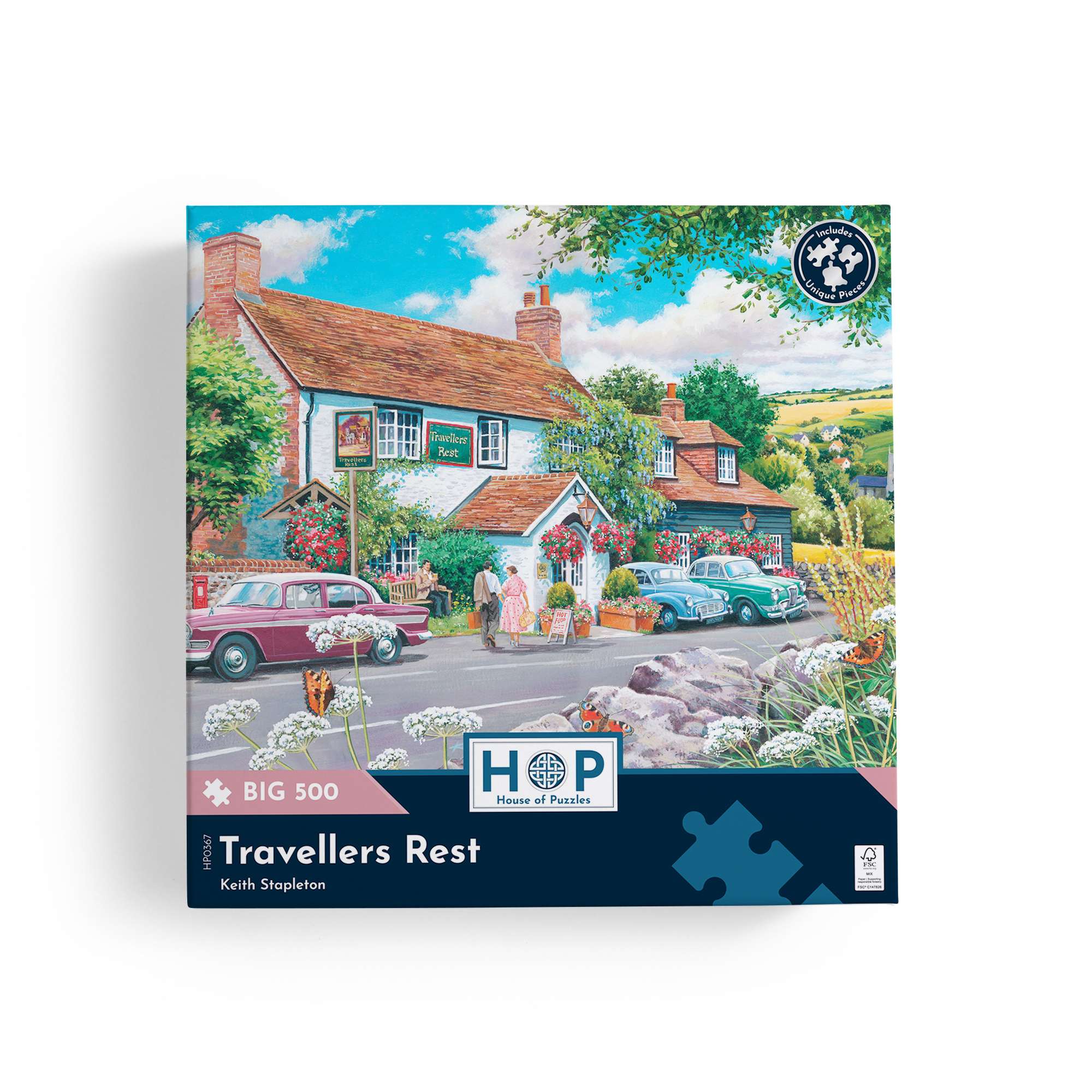 house-of-puzzles-travellers-rest-big-500-puzzle-500-pi-ces-pub image 4