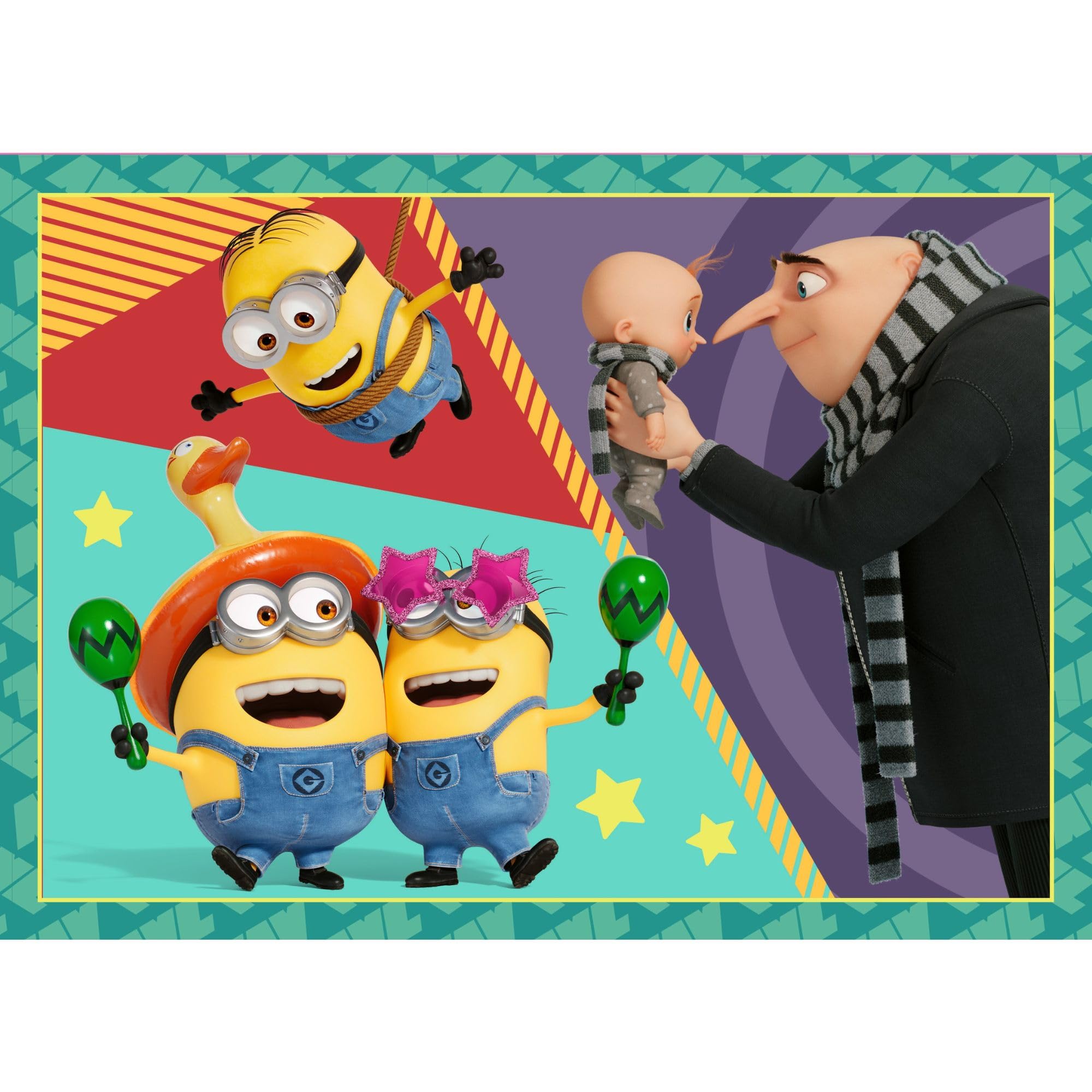 trefl-red-minions-4en1-puzzle-35-70-pi-ces-4-ans image 6