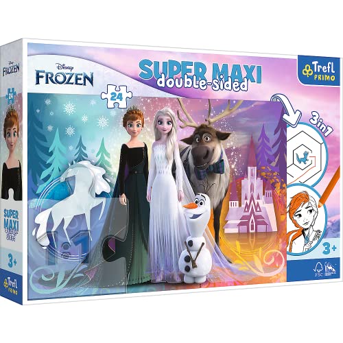 trefl-baby-primo-24-pi-ces-puzzle-enfant-reine-des-neiges-3-en-1 image 7