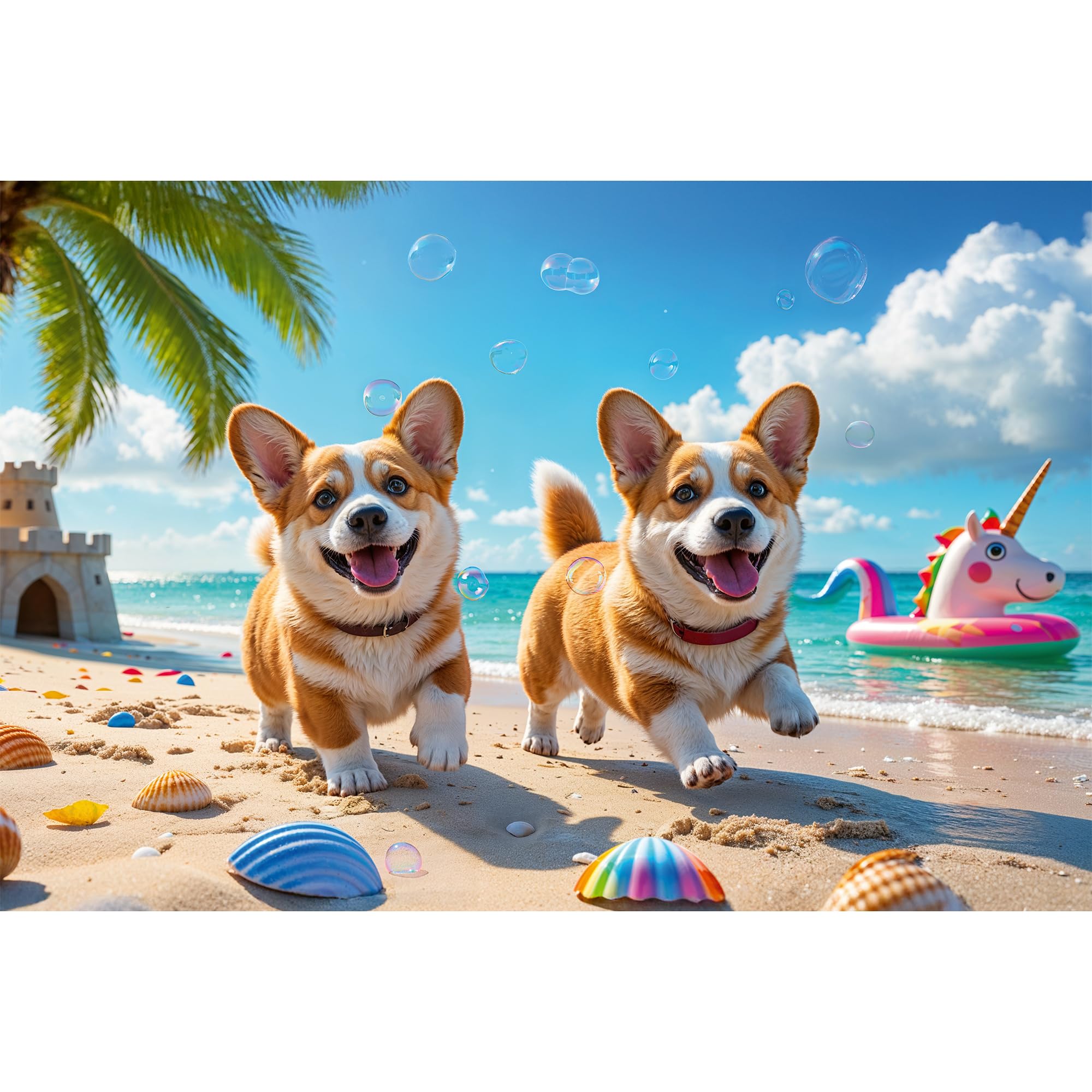trefl-treflik-family-corgi-puzzle-100-pi-ces-chien-5-ans image 2