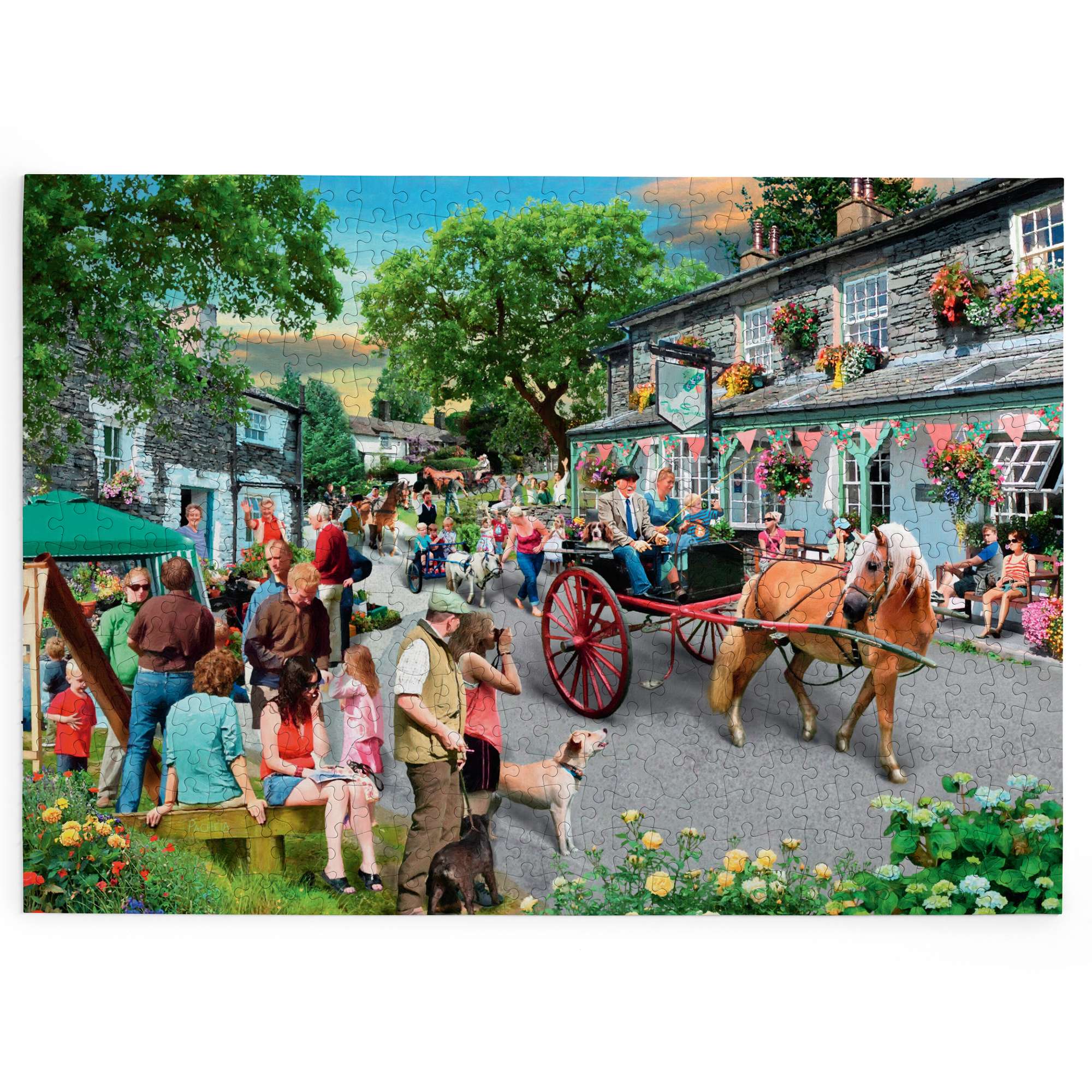 house-of-puzzles-big-500-pony-parade-puzzle-500-pi-ces-poneys image 2
