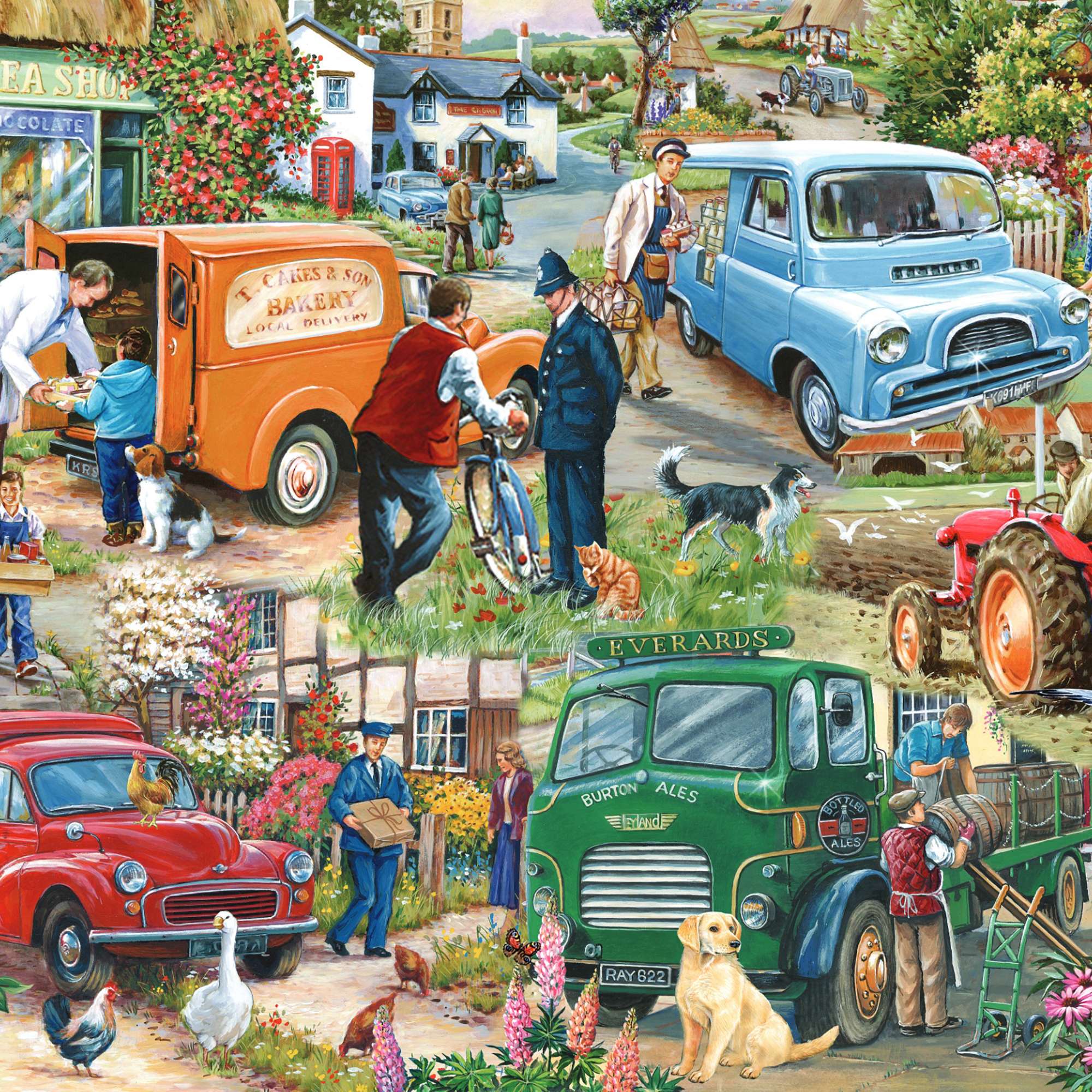 house-of-puzzles-whistle-while-you-work-puzzle-500-pi-ces-grandes image 3